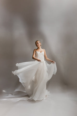 Luna Gown-Sample Wedding Gowns-Something Blue-Rituals of Love-Vancouver Canada