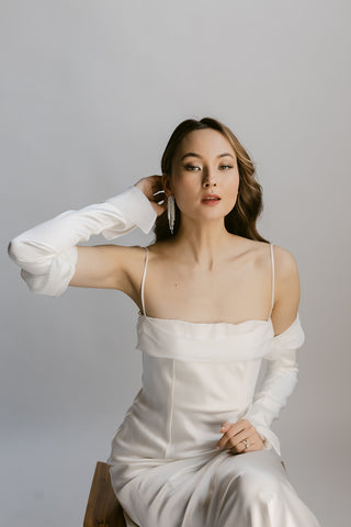 Mara Gown-Sample Wedding Gowns-Something Blue-Rituals of Love-Vancouver Canada