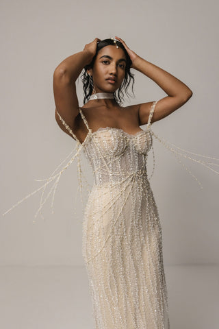 Marceau Armbands-Bridal Sleeves-Saint-Rituals of Love-Vancouver Canada