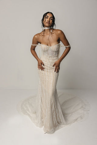 Marceau Armbands-Bridal Sleeves-Saint-Rituals of Love-Vancouver Canada