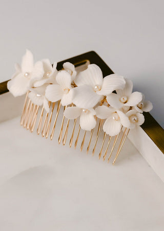 Mayflower Hair Comb-Hair Accessories-Rituals Ceremonials-Rituals of Love-Vancouver Canada