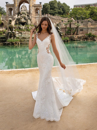 Morocco Gown-Sample Wedding Gowns-Pronovias-8 US-Rituals of Love-Vancouver Canada