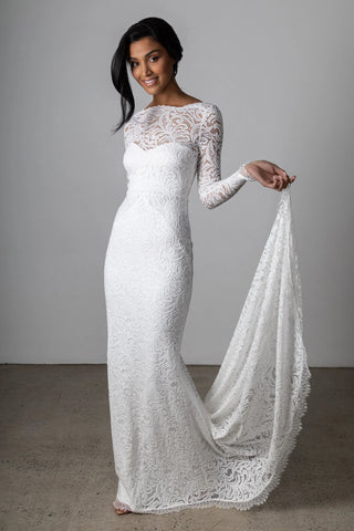 Orla Gown-Wedding Gowns-Grace Loves Lace-Rituals of Love-Vancouver Canada