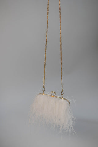 Ostrich Feather Clutch-Handbags-Rituals Ceremonials-Rituals of Love-Vancouver Canada