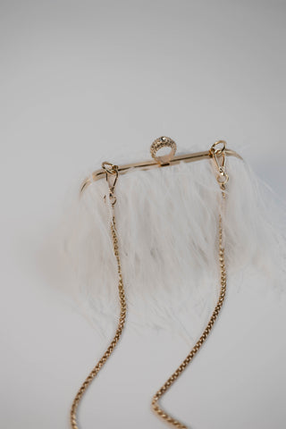 Ostrich Feather Clutch-Handbags-Rituals Ceremonials-Rituals of Love-Vancouver Canada