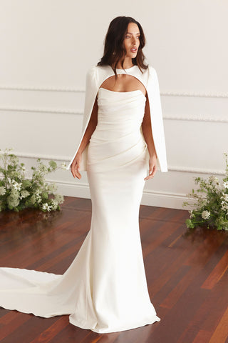 Rio Cape-Bridal Sleeves-Grace Loves Lace-Rituals of Love-Vancouver Canada