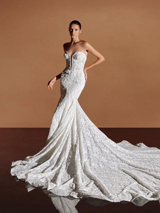 Lavanya Gown-Sample Wedding Gowns-Pronovias-Rituals of Love-Vancouver Canada