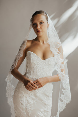 Lily Gown-Sample Wedding Gowns-Something Blue-Rituals of Love-Vancouver Canada