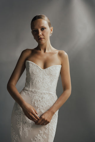 Lily Gown-Sample Wedding Gowns-Something Blue-Rituals of Love-Vancouver Canada