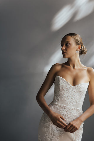 Lily Gown-Sample Wedding Gowns-Something Blue-Rituals of Love-Vancouver Canada