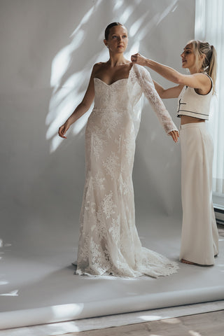 Lily Gown-Sample Wedding Gowns-Something Blue-Rituals of Love-Vancouver Canada
