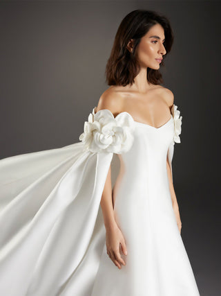 Sagrada Gown and Cape-Sample Wedding Gowns-Pronovias Atelier-8-Rituals of Love-Vancouver Canada