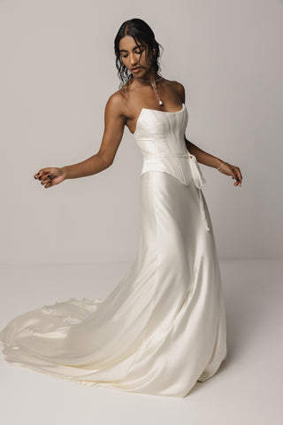 Josephine Ensemble Gown-Wedding Gowns-Saint-Rituals of Love-Vancouver Canada