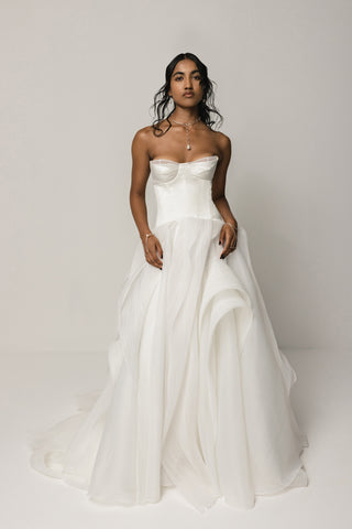 Salomé Gown-Wedding Gowns-Saint-Rituals of Love-Vancouver Canada