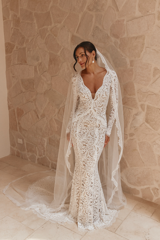 Olive Gown-Wedding Gowns-Grace Loves Lace-Rituals of Love-Vancouver Canada