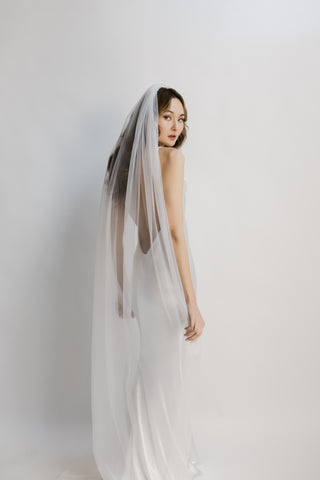 Single Layer Slip Veil-Veils-Rituals Ceremonials-Rituals of Love-Vancouver Canada