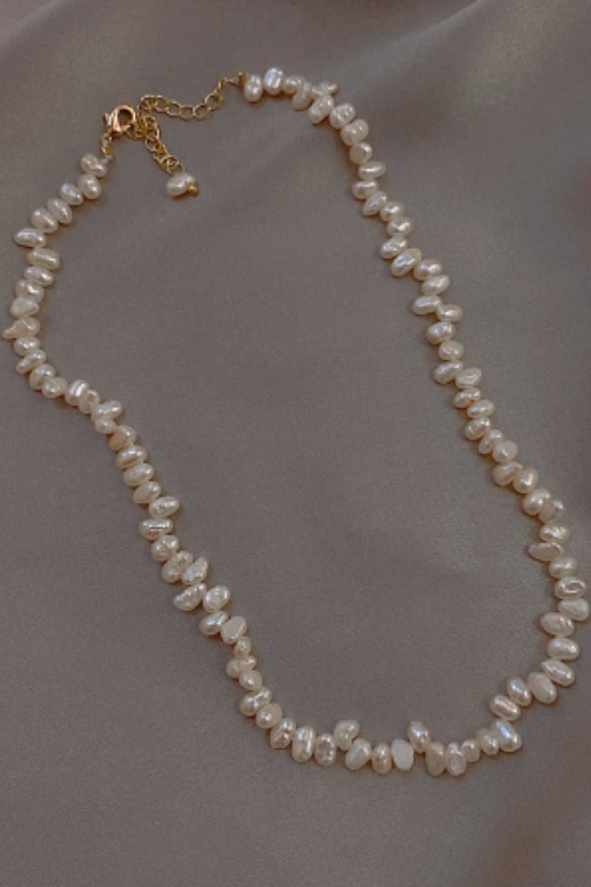 Trésors de St Barth - White cultured pearls necklace from St Barth island !