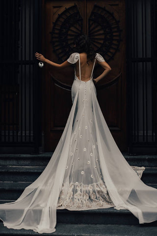 Stevie Gown-Wedding Gowns-Daughters of Simone-Rituals of Love-Vancouver Canada