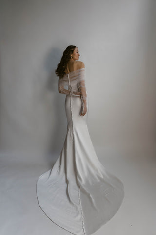 LA-14 Jacket-Bridal Sleeves-Pronovias-Rituals of Love-Vancouver Canada