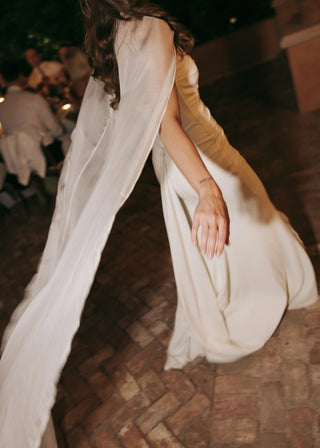 Organza Cape-Something Blue-Rituals of Love-Vancouver Canada
