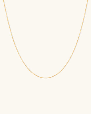 Box Chain Necklace-Necklaces-Leah Alexandra-Rituals of Love-Vancouver Canada