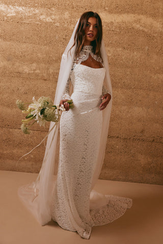 Joy Bolero-Bridal Sleeves-Grace Loves Lace-Rituals of Love-Vancouver Canada