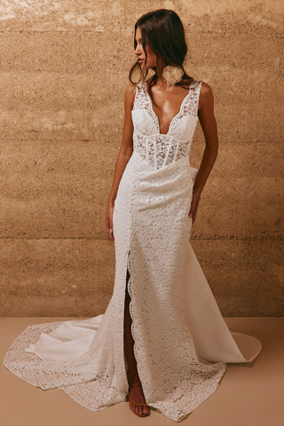 Maeve Gown-Wedding Gowns-Grace Loves Lace-Rituals of Love-Vancouver Canada