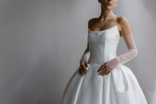 Tulle gloves-Bridal Sleeves-Rituals Ceremonials-Rituals of Love-Vancouver Canada