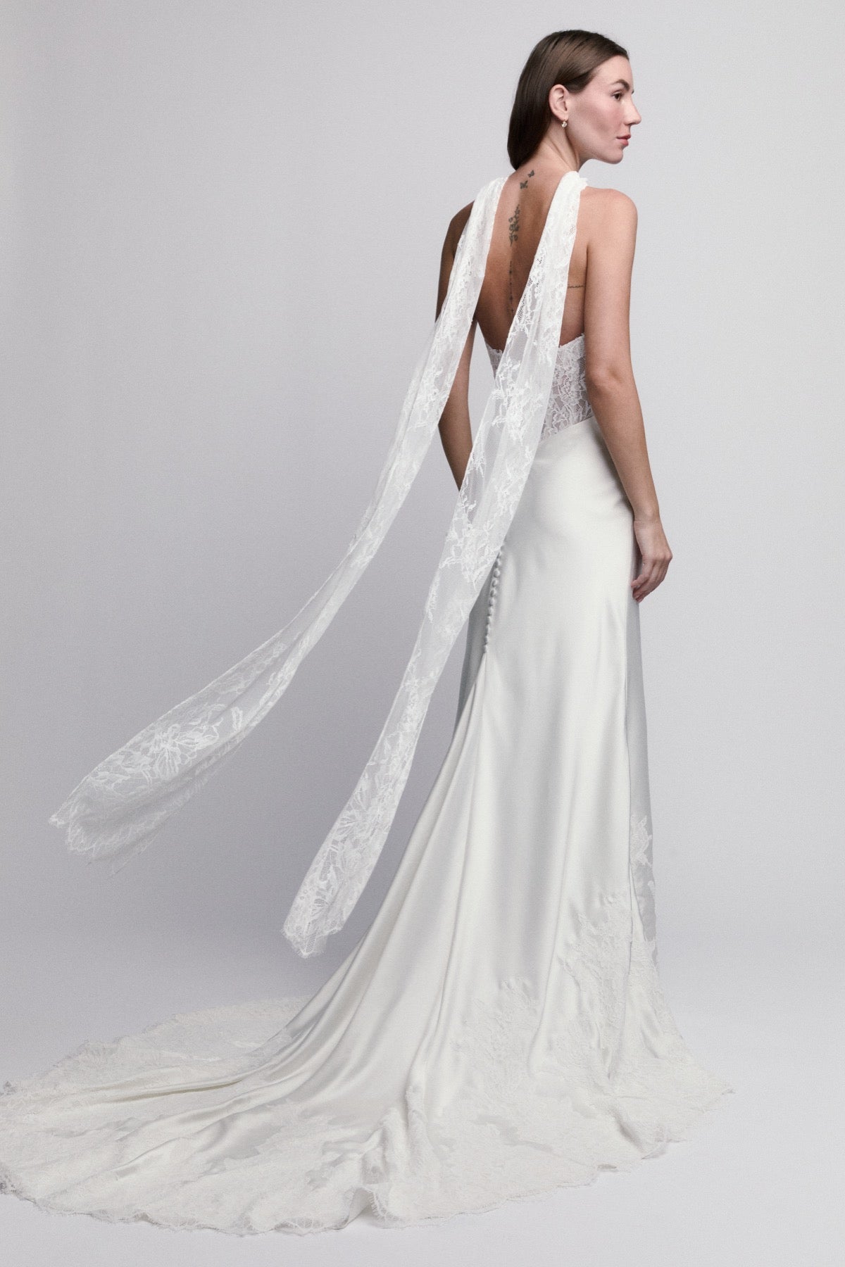 Janet Gown with Scarf