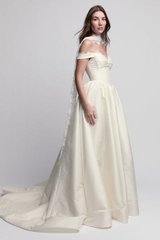 Halle Gown with Scarf