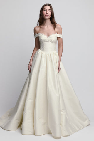 Halle Gown with Scarf