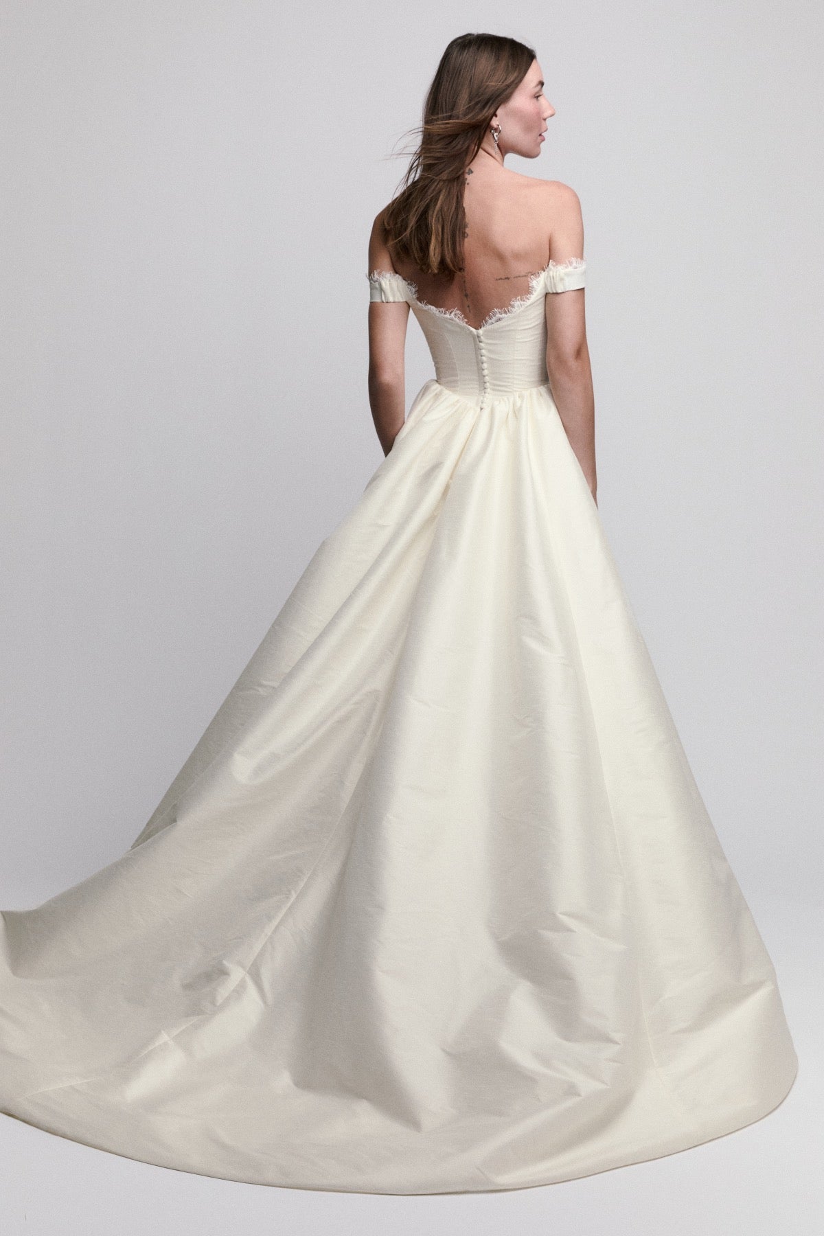 Halle Gown with Scarf
