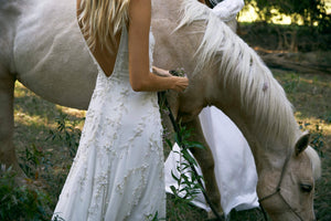 effortless bridal gown 