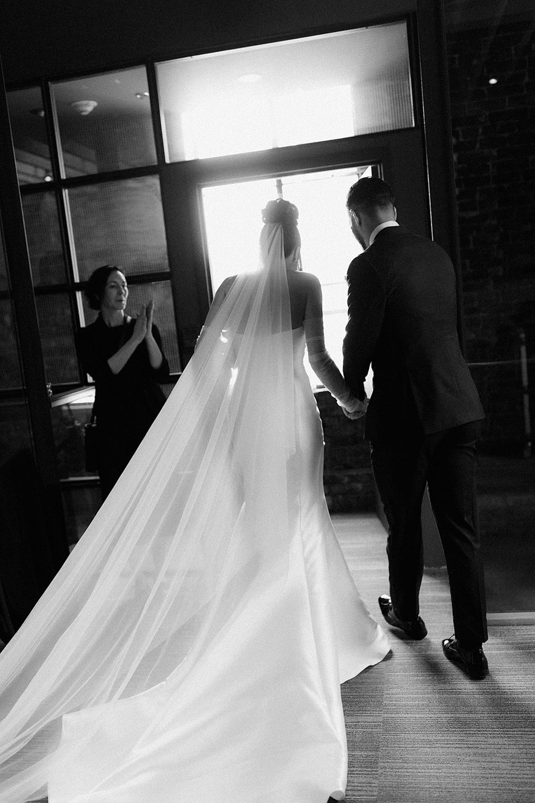 simple cathedral veil